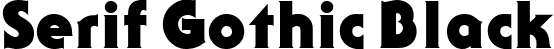 Serif Gothic Black serifgothicblackregular.ttf