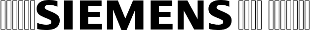Siemens Logo Regular siemenslogo.ttf