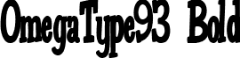 OmegaType93 Bold omegatype93bold.ttf