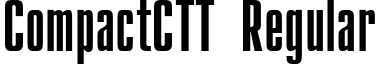 CompactCTT Regular CMP57__C.ttf