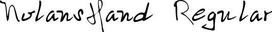 NolansHand Regular handwriting-markernolanshand-regular.ttf