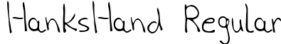 HanksHand Regular handwriting-markerhankshand-regular.ttf