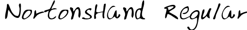 NortonsHand Regular handwriting-markernortonshand-regular.ttf