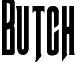 Butch butchsundancecond.ttf