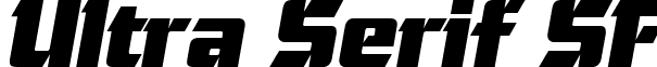 Ultra Serif SF ultraserifsfitalic.ttf
