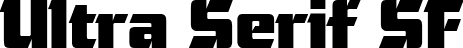 Ultra Serif SF ultraserifsf.ttf