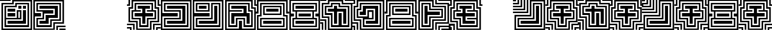 D3 Labyrinthism katakana D3Labyrinthismkatakana.ttf