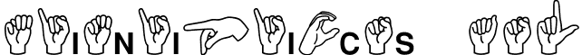 MiniPics ASL MiniPics-ASL.ttf