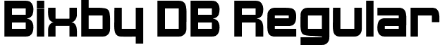 Bixby DB Regular bixby-regulardb.ttf