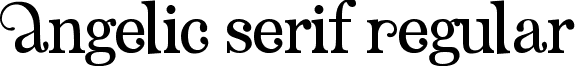 Angelic Serif Regular Angelic_Serif.ttf