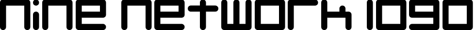 Nine Network logo Nine-Network-logo-font.ttf
