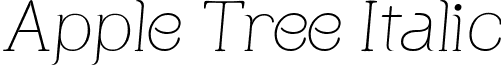 Apple Tree Italic AppleTree_Italic.ttf