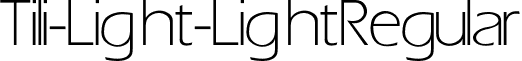 Tili-Light-Light Regular tili.ttf