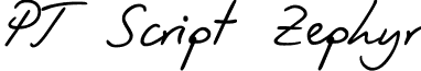 PT Script Zephyr PT_Script_Zephyr.ttf