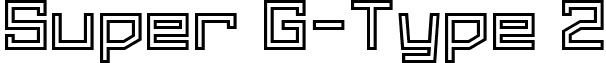 Super G-Type 2 gomarice_super_g_type_2.ttf