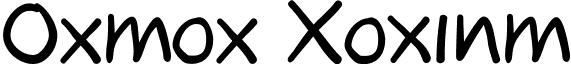 Oxmox Medium Oxmox-Regular.ttf