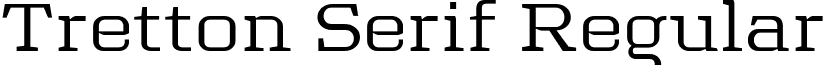 Tretton Serif Regular Tretton_Serif_-_Dafont_Exclusive_Version.ttf