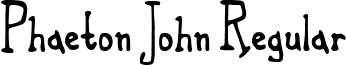 Phaeton John Regular Phaeton_John.ttf