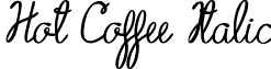 Hot Coffee Italic Sweet_Coffee.ttf