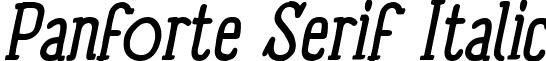 Panforte Serif Italic PanforteSerif-ItalicTrial.ttf