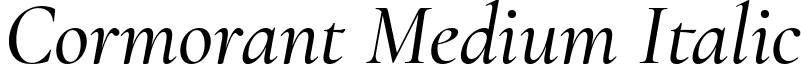 Cormorant Medium Italic Cormorant-MediumItalic.ttf