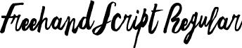 Freehand Script Regular Freehand-Brush-Easy-trial.ttf