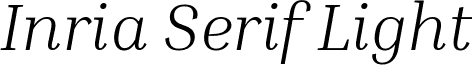Inria Serif Light InriaSerif-LightItalic.ttf