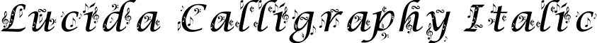 Lucida Calligraphy Italic symphony.ttf