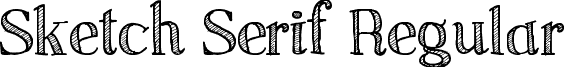 Sketch Serif Regular Sketch Serif.ttf