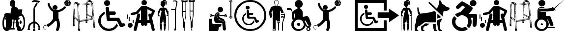 Disabled Icons Regular Disabled Icons.ttf