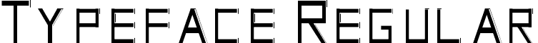 Typeface Regular Square Line.ttf
