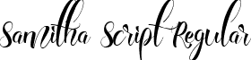 Samitha Script Regular samitha_script-webfont.ttf