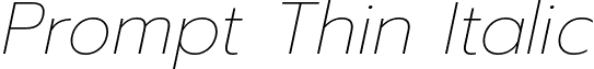 Prompt Thin Italic Prompt-ThinItalic.ttf