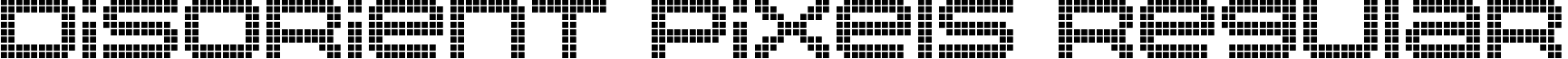 Disorient Pixels Regular disorient_pixels.ttf