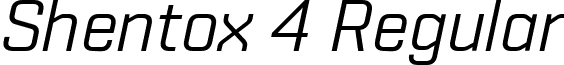 Shentox 4 Regular Shentox Italic.ttf