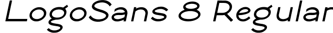 LogoSans 8 Regular Logo Sans Bold Italic.ttf