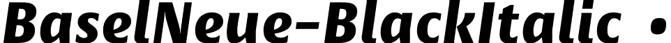 BaselNeue-BlackItalic   Basel Neue Black Italic.otf