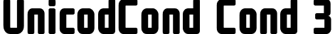UnicodCond Cond 3 UNicod Sans Condensed Bold.ttf
