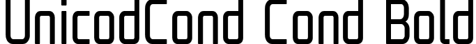 UnicodCond Cond Bold UNicod Sans Condensed.ttf