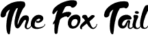 The Fox Tail The Fox Tail Regular.otf
