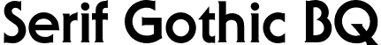 Serif Gothic BQ SerifGothicBQ-ExtraBold.otf