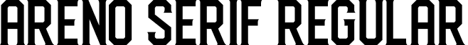 Areno Serif Regular Areno-Serif.otf