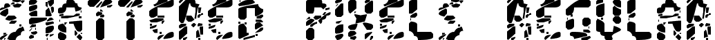 Shattered Pixels Regular Shattered_Pixels_by_narathira.ttf