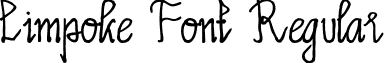Limpoke Font Regular Limpoke Font.ttf