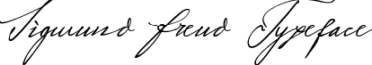 Sigmund Freud Typeface Harald Geisler - SigmundFreudTypeface2.ttf