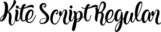 Kite Script Regular Kite Script.ttf