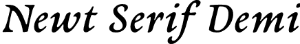 Newt Serif Demi newt-serif.serifdemi-italic.otf
