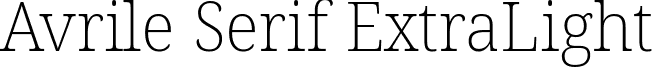Avrile Serif ExtraLight avrile-serif.extralight.ttf