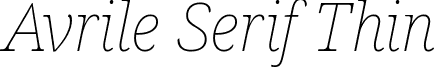 Avrile Serif Thin avrile-serif.thin-italic.ttf