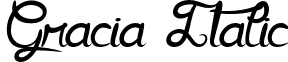 Gracia Italic Gracia-Oblique.otf